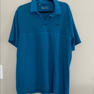 Under Armour Men’s Polo Blue XL